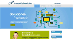 Desktop Screenshot of centrodeservicios.com